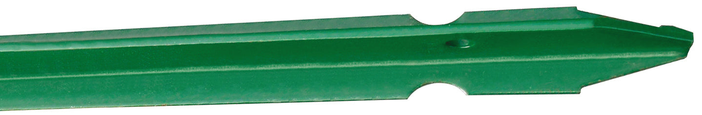 10 Paletti Verdi in Ferro Zincato plastificato da Recinzione 175 cm