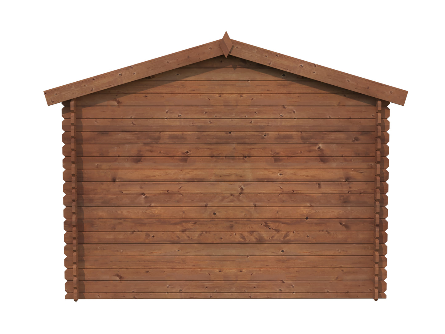 Casetta in Legno 3x3 Block House 28 mm Ripostiglio Attrezzi da Giardino