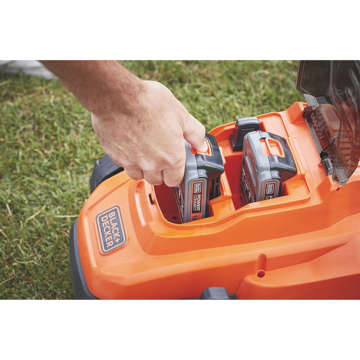 Tosaerba da Giardino Black+Decker 2 batterie da 2,5Ah