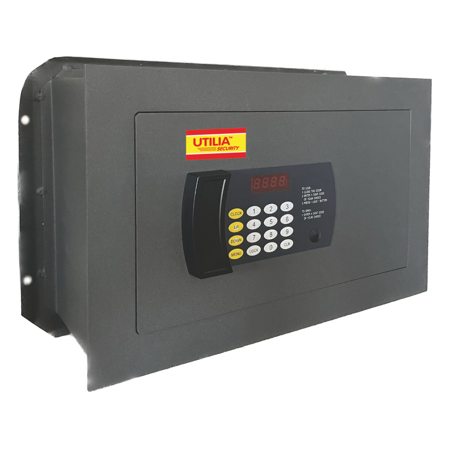 Cassaforte Elettronica Utilia da Incasso a Muro con Combinazione 4 Cifre