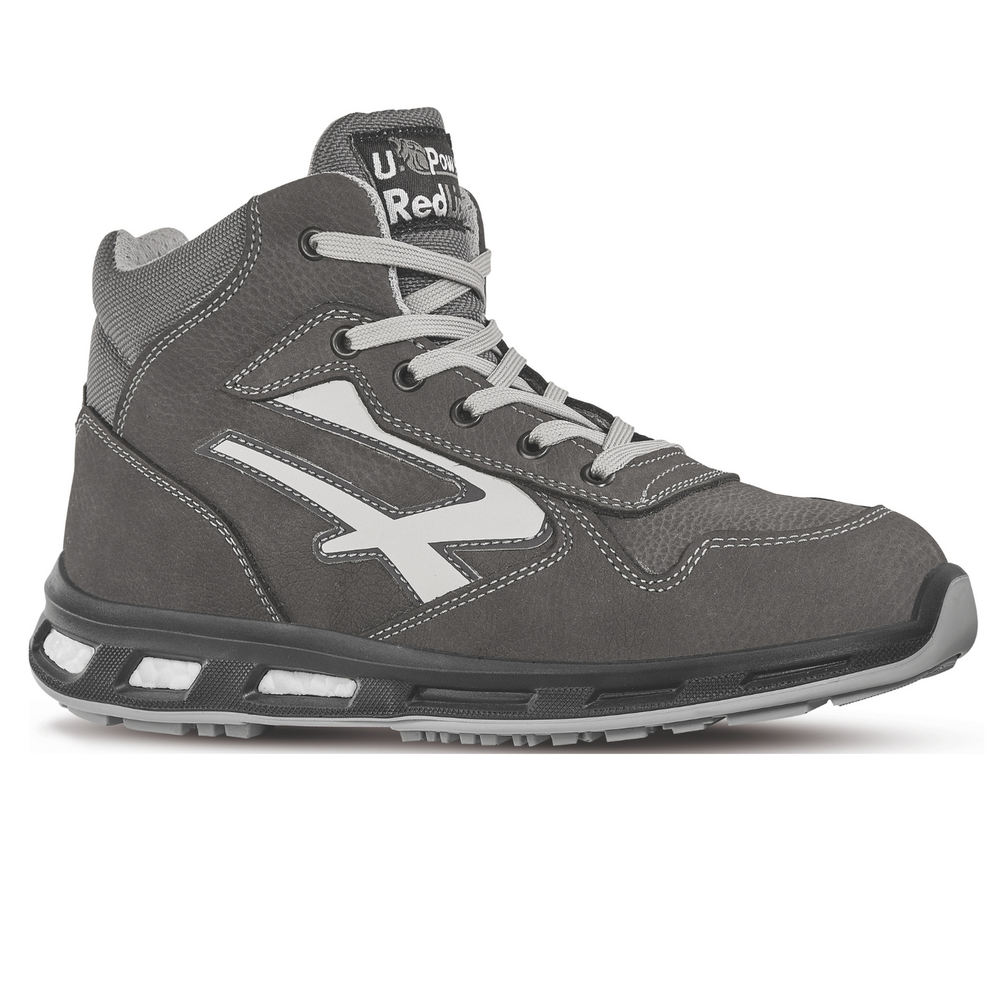 Scarpe antinfortunistiche alte U-Power Infinity S3 SRC grigio
