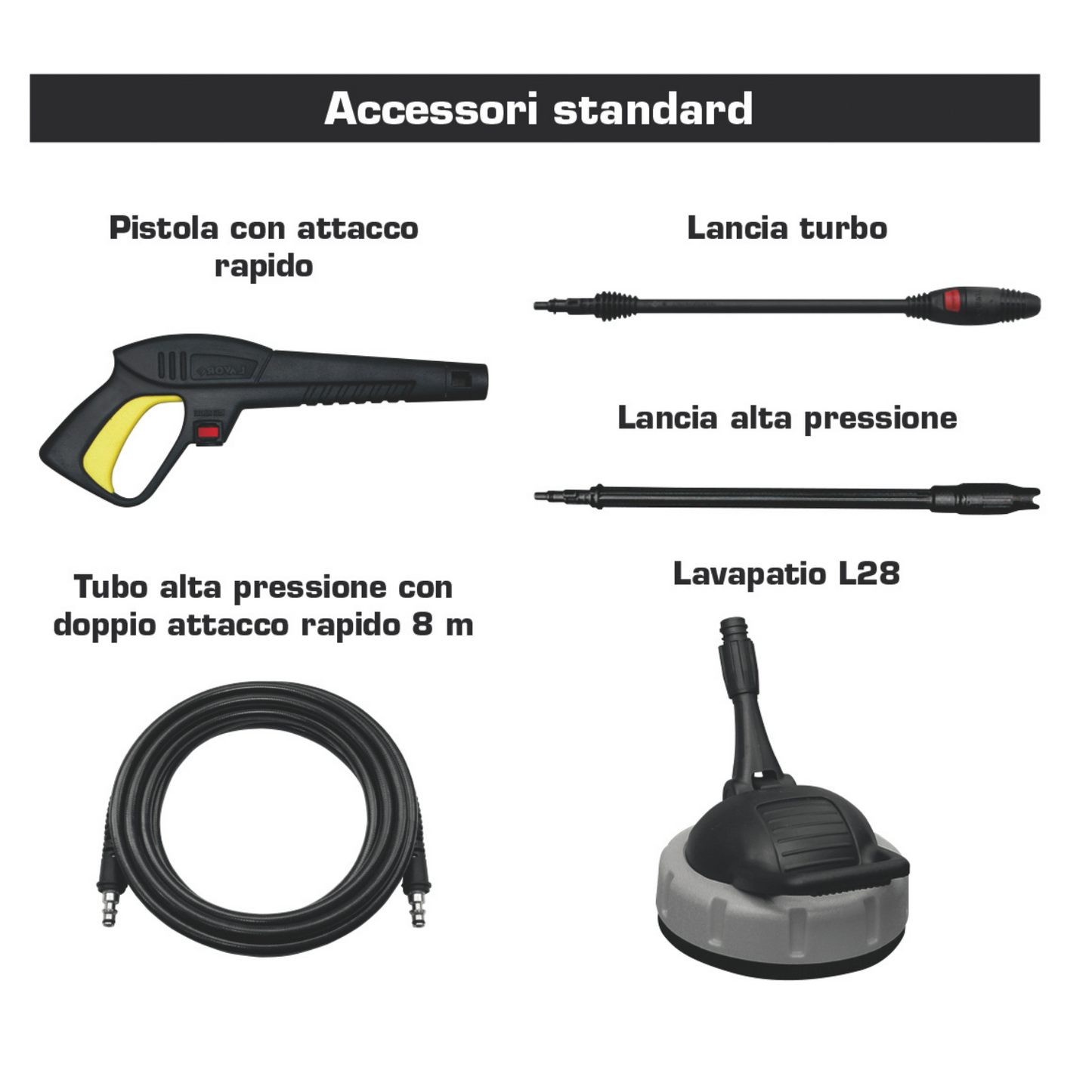Idropulitrice Lavorwash Pascal 20 2.100W con Patio