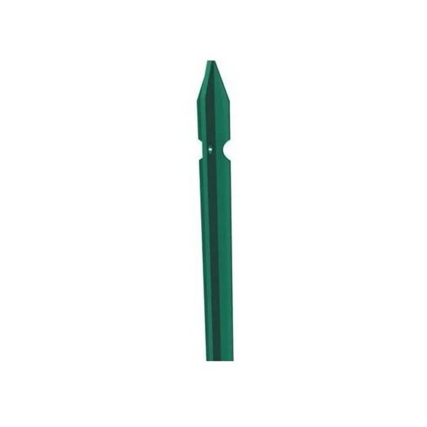10 Paletti Verdi in Ferro Zincato plastificato da Recinzione 175 cm