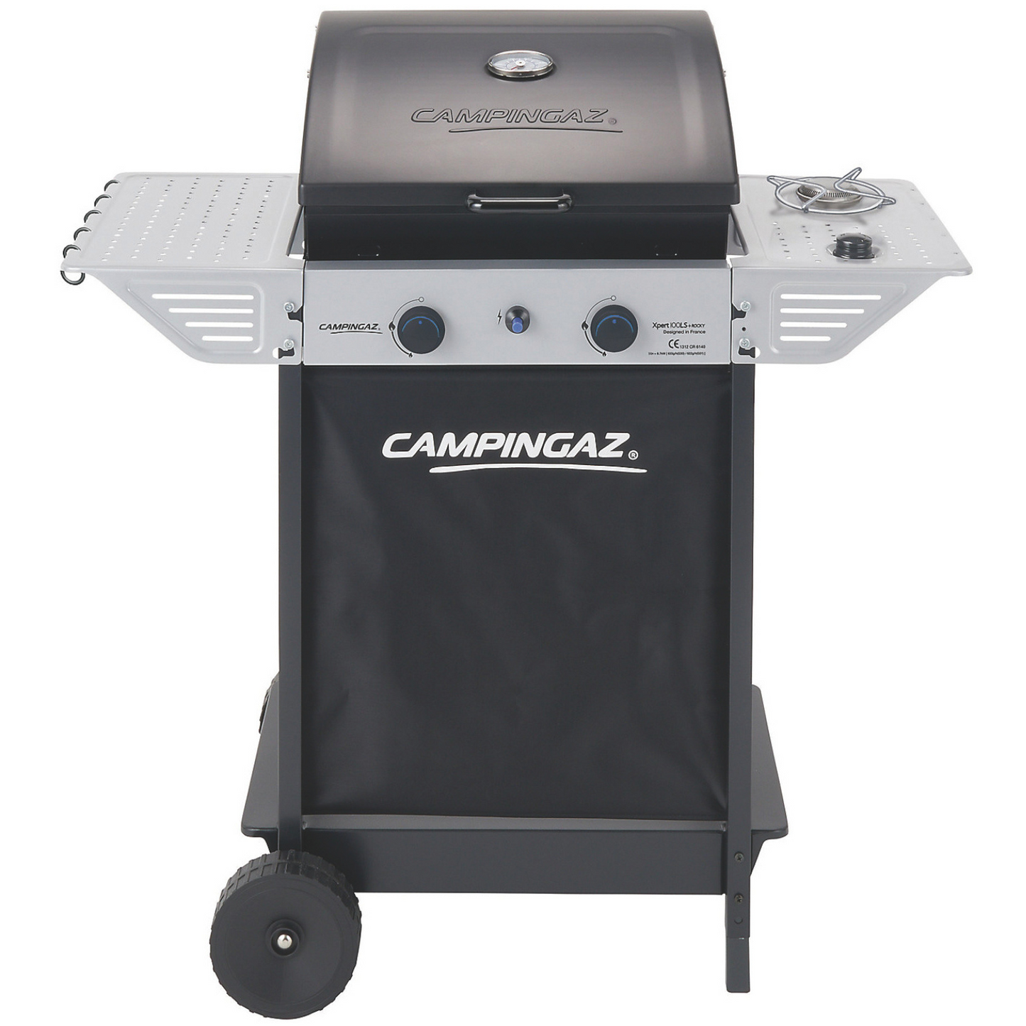 Barbecue Campingaz a Gas con Pietra Lavica Struttura in Acciaio