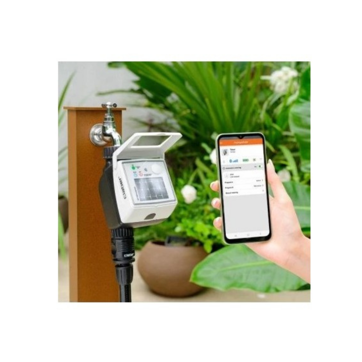 Programmatore Irrigazione Claber Controllo da App