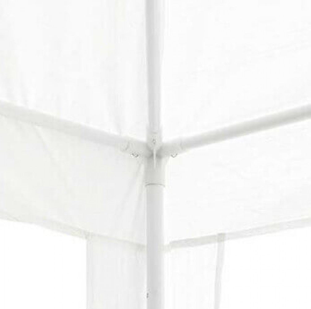 Gazebo Eco 3x3 Bianco con Struttura in Acciaio