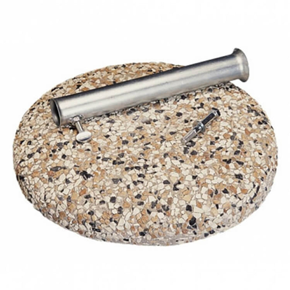 Base Piccola da 25 Kg Con Tubo Ø 45 DG Con Scatola