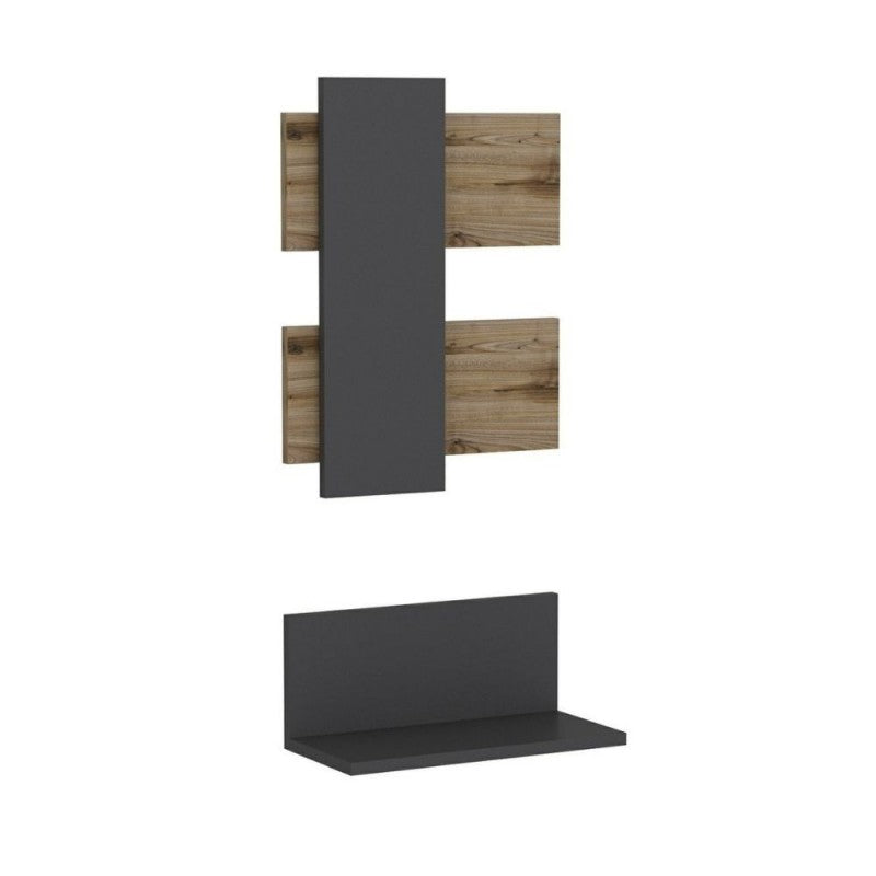 Composizione di Mensole a Muro da Ingresso Elegante Ripiano Scaffale