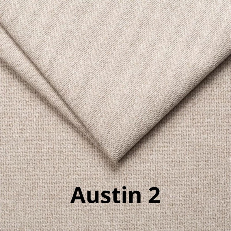 Divano Letto 2 Posti Marina Beige con Contenitore e Piedi in Legno