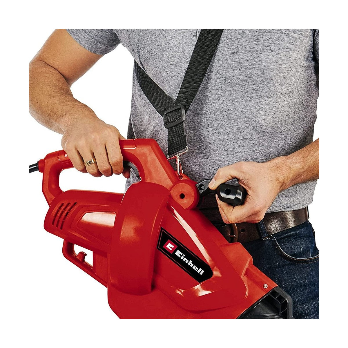 Einhell Soffiatore Elettrico da Esterno Sminuzzatore Aspiratore Foglie Giardino