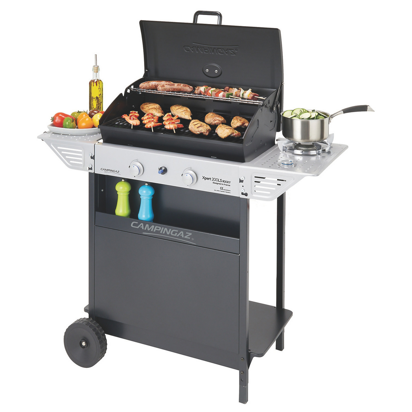 Campingaz Barbecue a Gas Xpert 200 LS Rocky con Roccia Lavica