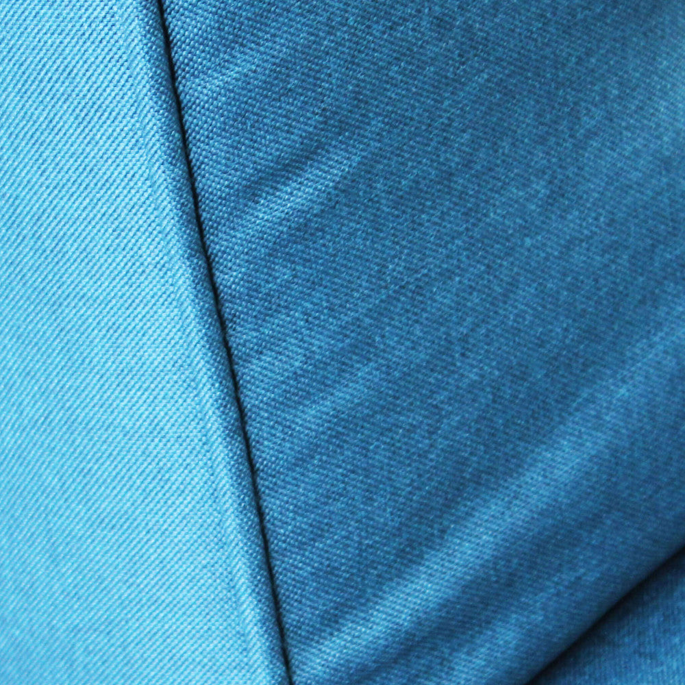 Divano letto Blu 178x80x71 cm con struttura metallo e legno