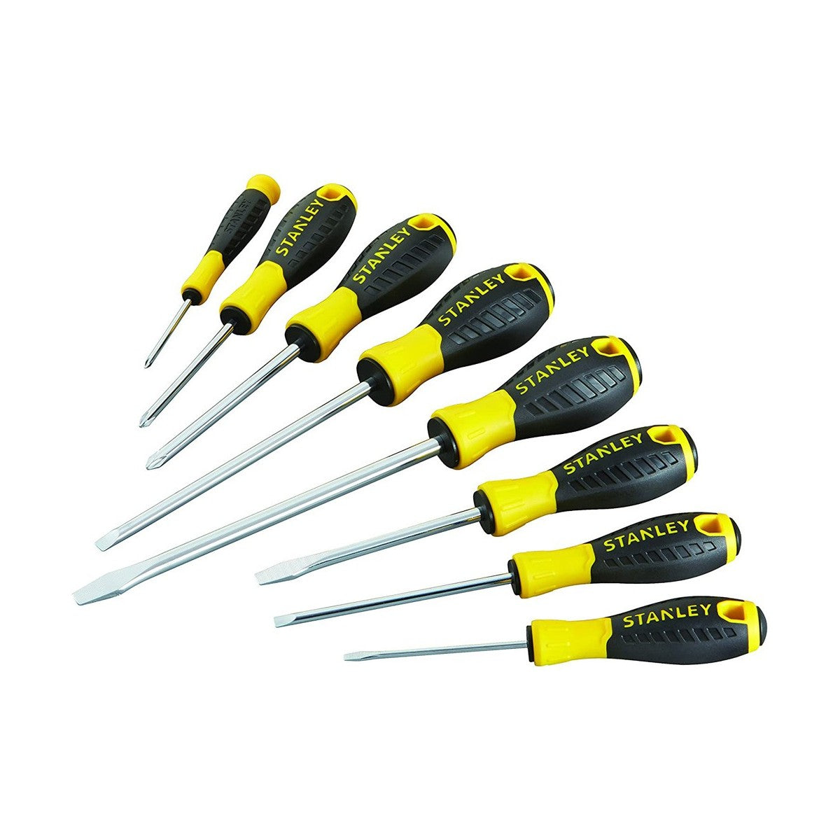 Kit Cacciaviti Stanley a Lama Piatta Set Giraviti a Croce Taglio Stella Piccolo