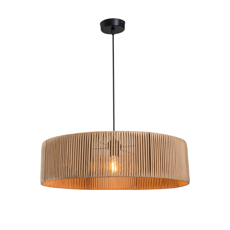 Lampada da Soffitto Roya Carta intrecciata effetto Bambù