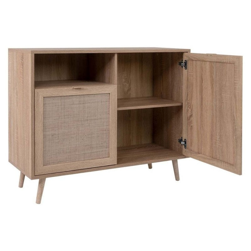 Credenza Madia 2 Ante effetto Vimini da interno Salone