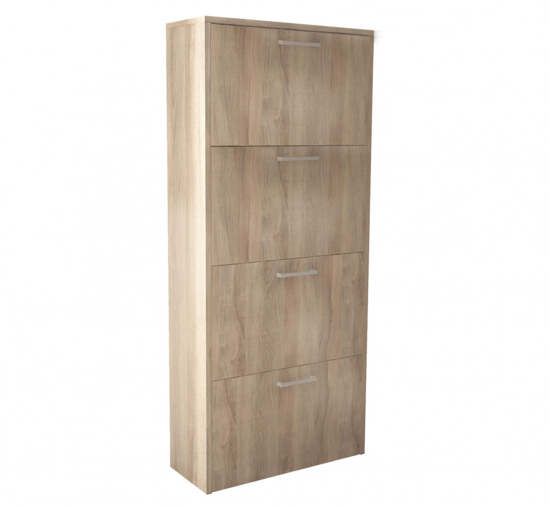 Scarpiera Olmo Slim a 4 Ante Ribalta Doppie Porta Scarpe Salvaspazio