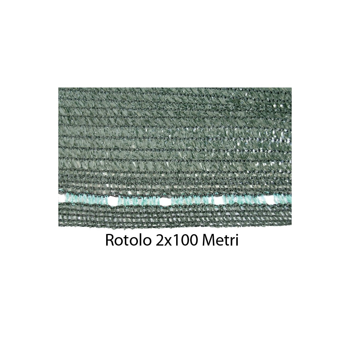 Rete Verde Ombreggiante 2x100 metri Telo Copertura Privacy Recinzione