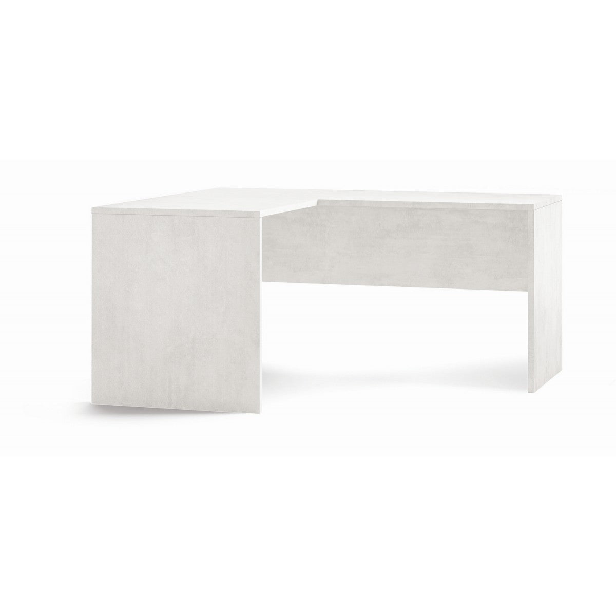 Scrivania Legno Angolare Sinistra Bianco Moderna Angolo Ufficio Studio
