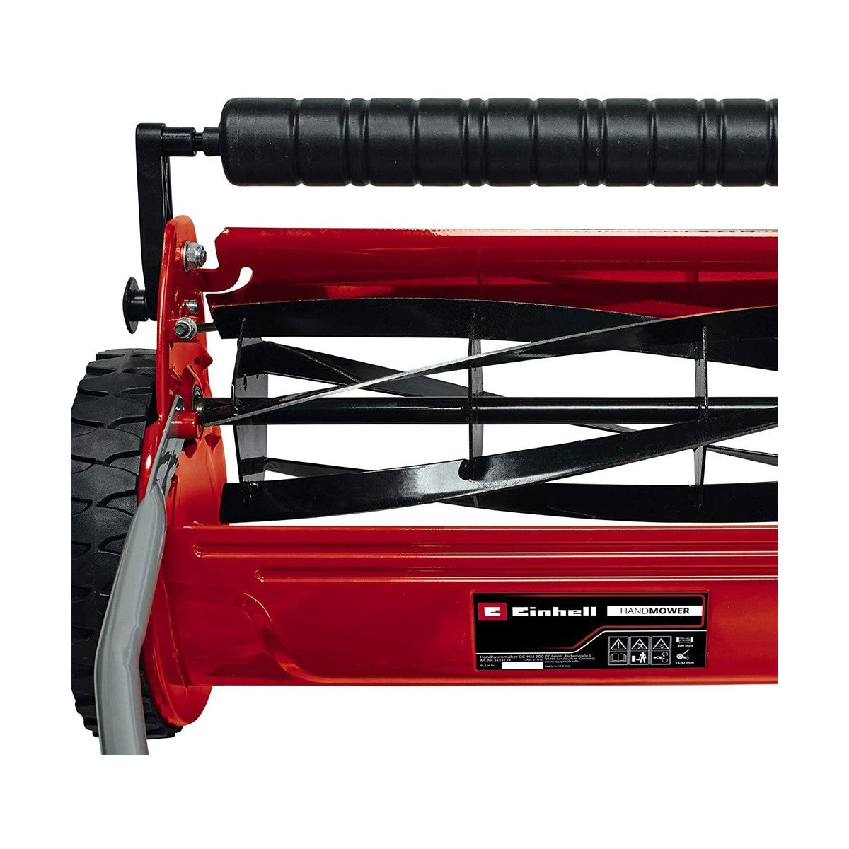 Tagliaerba a Spinta Giardinaggio Tosaerba senza Filo Manuale Leggero 30 cm
