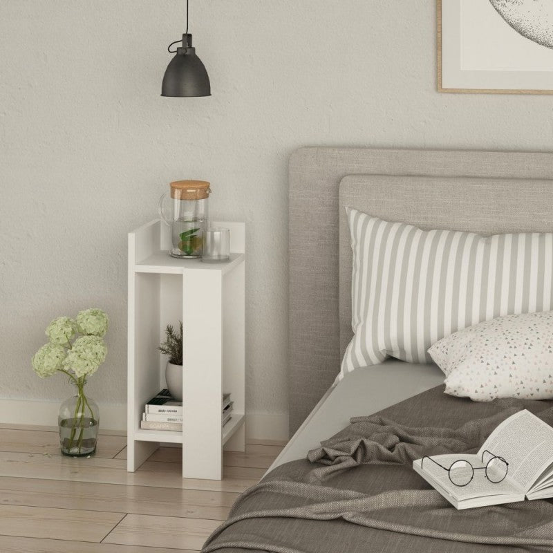 Comodino Bianco Design moderno Tavolino da interno