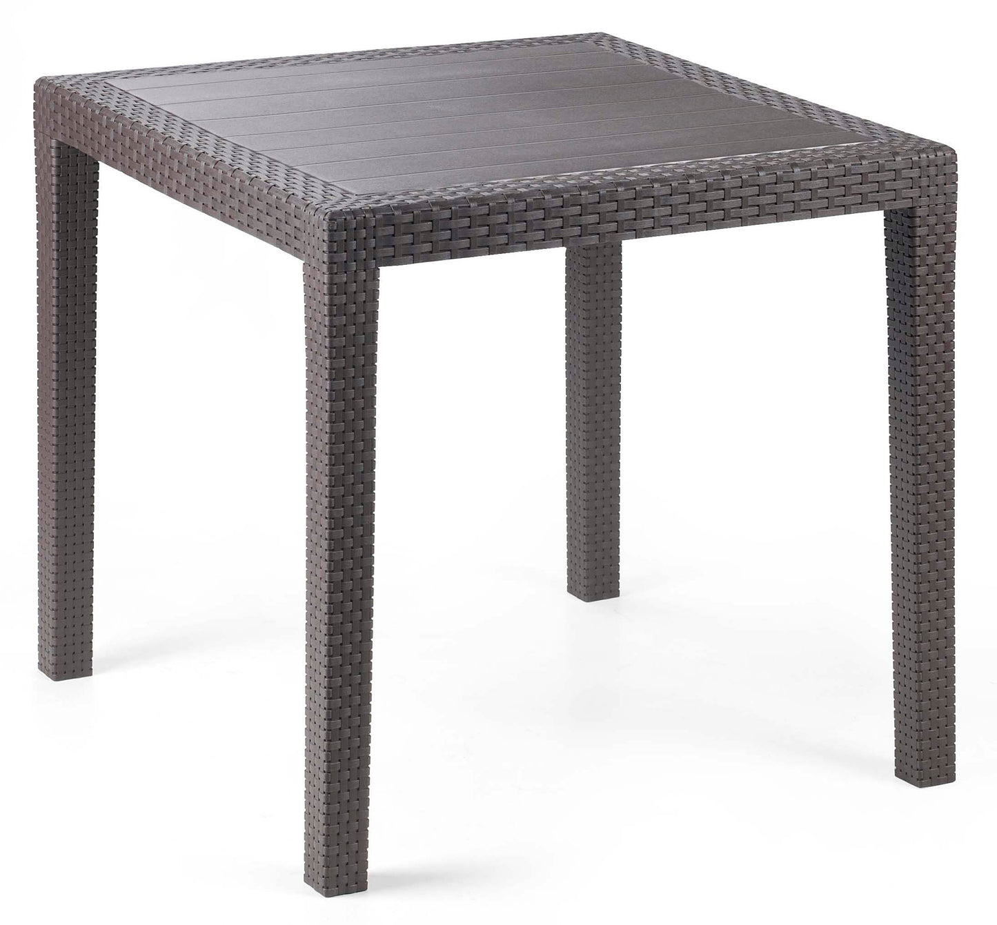 TAVOLO KING cm. 80x80x72 h col. Antracite