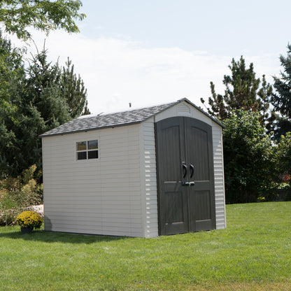 Casetta in Resina 2x3 PVC Esterno Ricovero Porta Attrezzi da Giardino Mobile Box