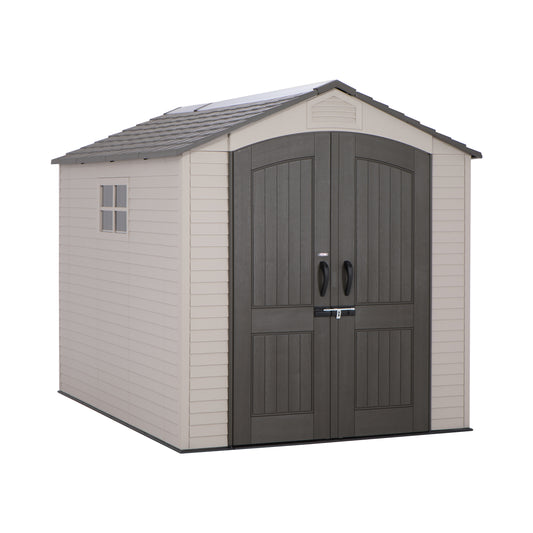 Casetta in Resina 2x3 PVC Esterno Ricovero Porta Attrezzi da Giardino Mobile Box