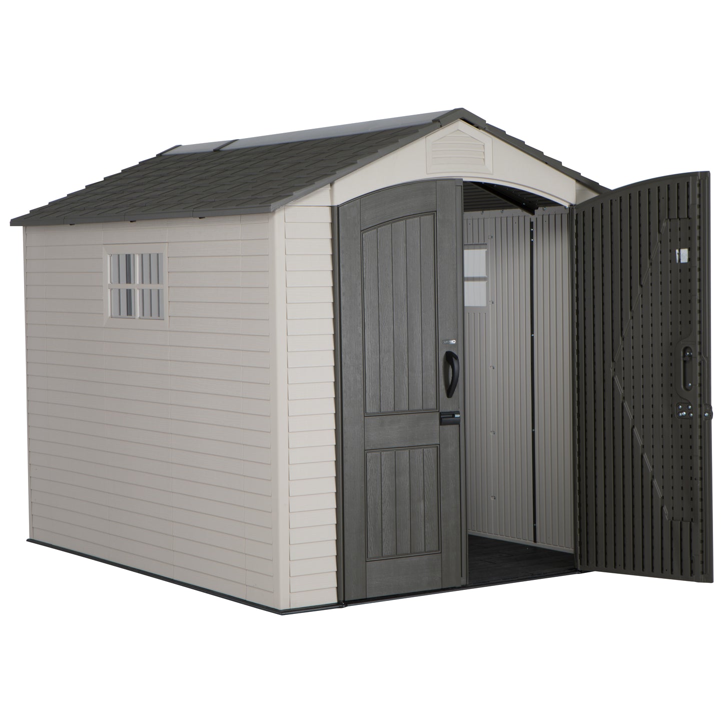 Casetta in Resina 2x3 PVC Esterno Ricovero Porta Attrezzi da Giardino Mobile Box