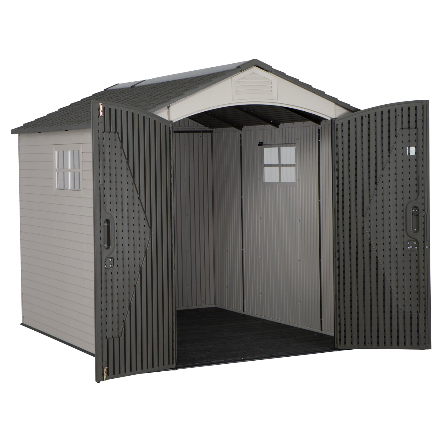 Casetta in Resina 2x3 PVC Esterno Ricovero Porta Attrezzi da Giardino Mobile Box
