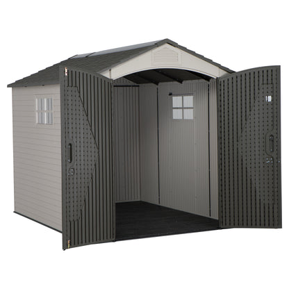 Casetta in Resina 2x3 PVC Esterno Ricovero Porta Attrezzi da Giardino Mobile Box