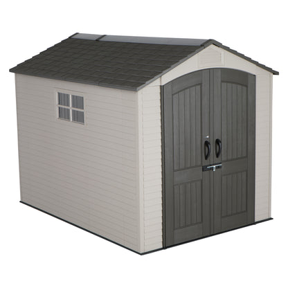 Casetta in Resina 2x3 PVC Esterno Ricovero Porta Attrezzi da Giardino Mobile Box