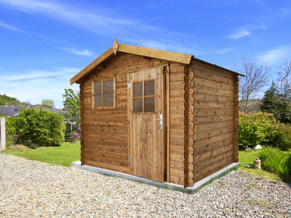 Casetta in Legno Impregnata 2.6x2 19 mm Box per Attrezzi