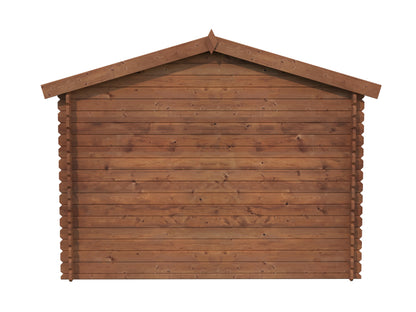 Casetta in Legno 3x3 Block House 28 mm Ripostiglio Attrezzi da Giardino