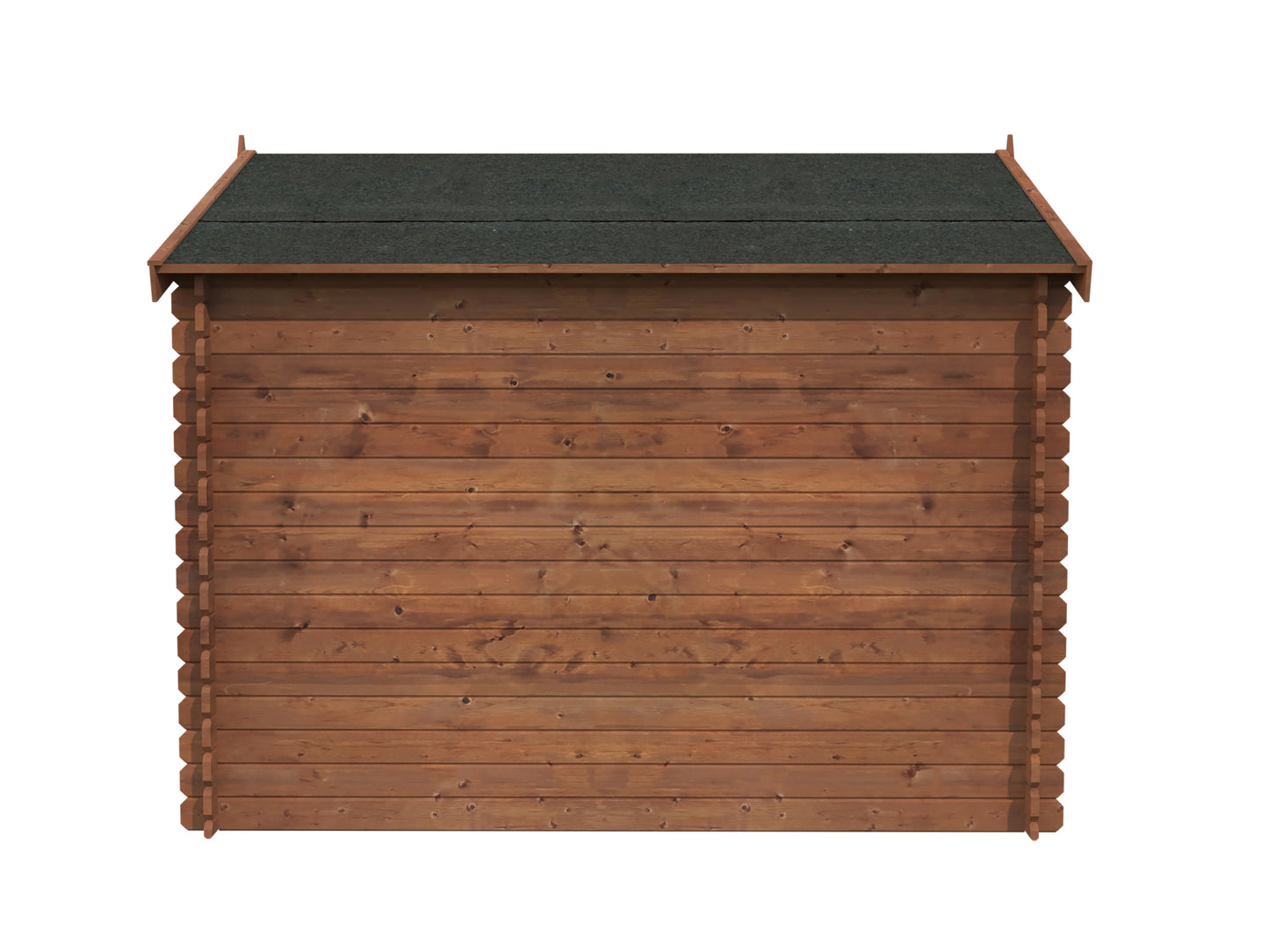 Casetta in Legno 3x3 Block House 28 mm Ripostiglio Attrezzi da Giardino