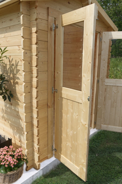 Casetta 200x300 cm da Giardino in Legno Struttura da Esterno