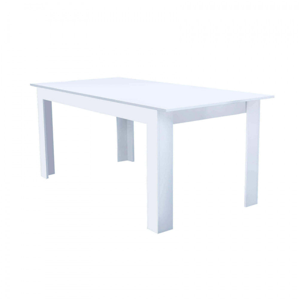 Tavolo Allungabile Bianco 160/200x90x74.5 cm – Design Moderno