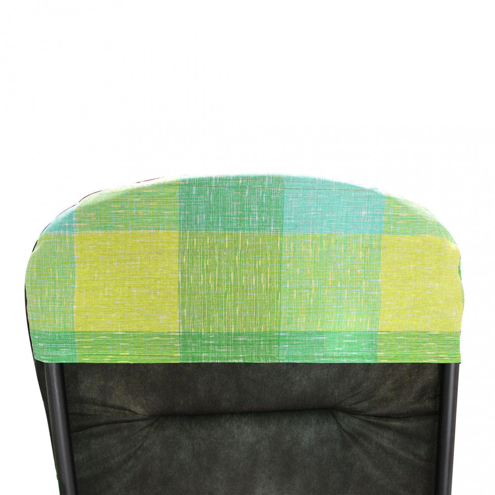 Sdraio automatica multicolor verde e giallo