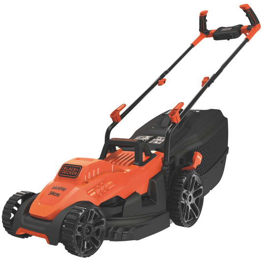 Tosaerba Black Decker 1400W Giardinaggio 6 Altezze regolabili Leggero Tosa Prato