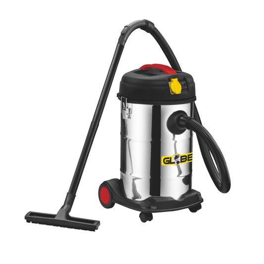 Globex Bidone Aspiratutto Soffiatore 1200w Aspira Polvere Liquidi Solidi Cenere