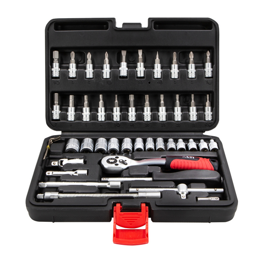 Set Chiavi a Bussola Valigetta Attrezzi in Acciaio 1/4 Professionale Officina