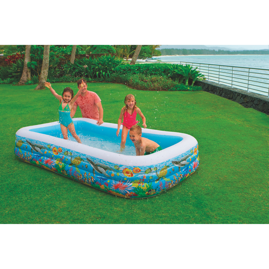 Piscina gonfiabile Intex Family Tropical 305x183x56 cm 1.050 litri