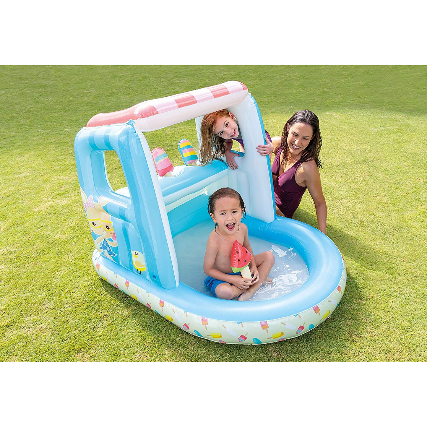 Piscina gonfiabile Intex Ice Cream 127x102x99 cm 60 litri