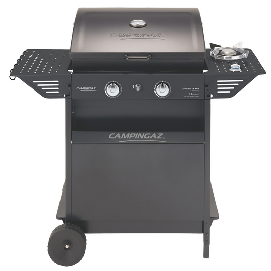 Barbecue a Gas con Forno Laterale e Doppia Griglia di Cottura