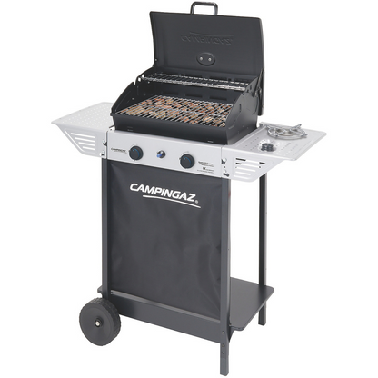 Barbecue Campingaz a Gas con Pietra Lavica Struttura in Acciaio