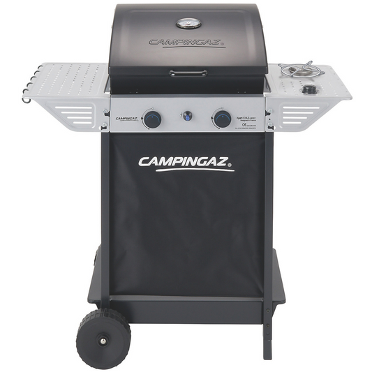 Barbecue Campingaz a Gas con Pietra Lavica Struttura in Acciaio