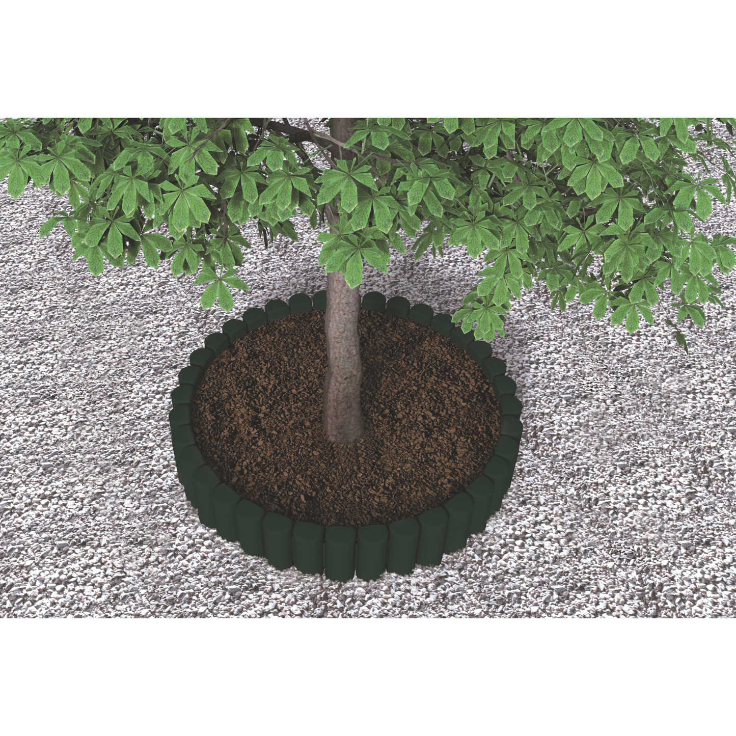 Bordatura Modulare in Plastica 6 pezzi aiuola Piante