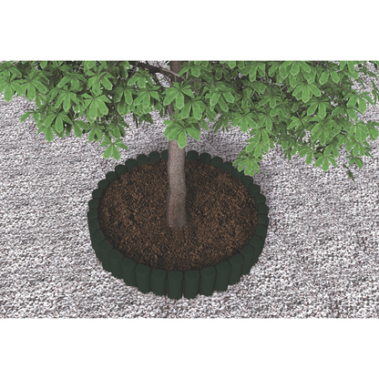 Bordatura Modulare in Plastica 6 pezzi aiuola Piante