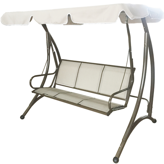 Dondolo 3 Posti 194x119 cm da Terrazzo Giardino
