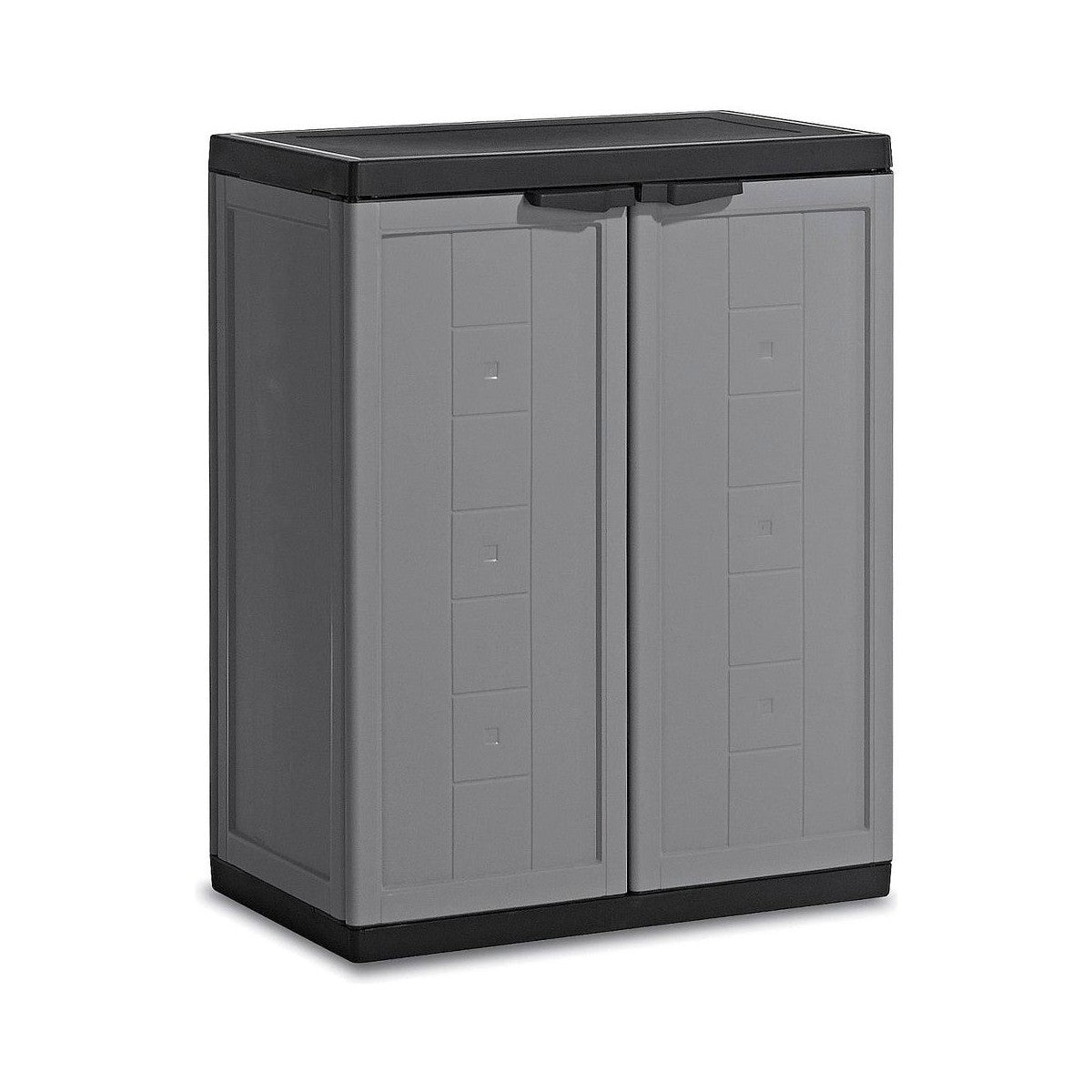 Armadio Basso Jolly Keter 68x39x85 cm Grigio da Esterno