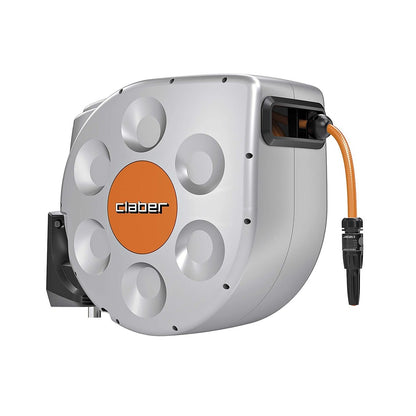 Avvolgitubo Automatico 30 a Muro da Parete Porta Tubo Acqua Giardino Innaffiare